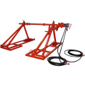 50kN Hydraulic Jack Stand Cable Drum Reel Stand